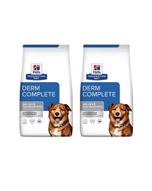 HILL'S Prescription Diet Canine Derm Complete  24 kg (2x12 kg)