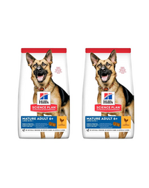 HILL'S Science Plan Canine Mature Adult 6+ Large breed Chicken 36 kg (2x18 kg)