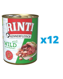 RINTI Kennerfleisch Game Vadhús 12 x 400 g