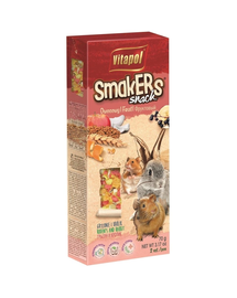 VITAPOL Smakers rágcsálóknak-gyümölcsös 2 db