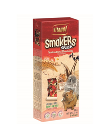 VITAPOL Smakers rágcsálóknak-epres 2 db