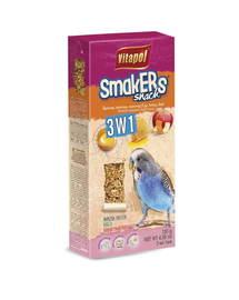 VITAPOL Hármas smakers hullámos papagájnak 130 g