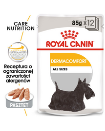 ROYAL CANIN Dermacomfort Nedvestáp érzékeny bőrű, irritációra hajlamos felnőtt kutyák számára 24 x 85 g