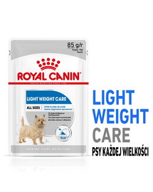 ROYAL CANIN Light Weight Care Nedvestáp túlsúlyra hajlamos felnőtt kutyáknak 24 x 85 g