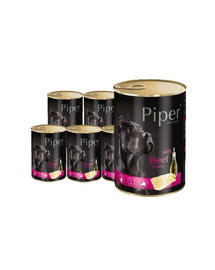 DOLINA NOTECI PIPER konzerv felnőtt kutyáknak marhamájjal és burgonyával 24 x 400g