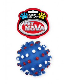 PET NOVA DOG LIFE STYLE 8,5 cm kék sün labda