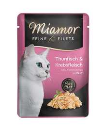 MIAMOR Feline Filets Tonhal rákkocsonyával zselében 100 g