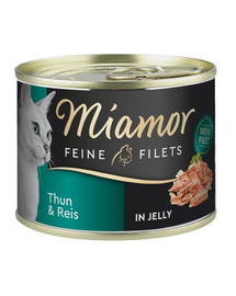 MIAMOR Feline Filets Tonhal és rizs zselében 185 g