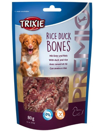 TRIXIE PREMIO csontok kacsával és rizzsel 80 g