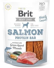 BRIT Jerky Snack Salmon protein bar 80 g