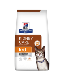 HILL'S Prescription Feline Diet k/d macskáknak 8 kg