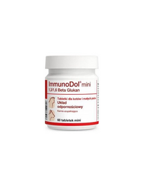 DOLFOS ImmunoDol mini 60 tabletta Természetes immunerősítő kutyáknak és macskáknak