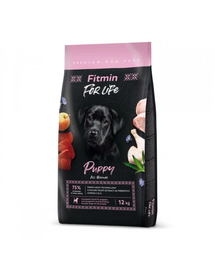 FITMIN Dog For Life Puppy kölyökkutyatáp 12 kg