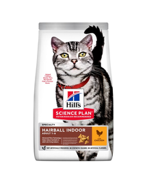 HILL'S Science Plan Feline Adult "HBC for indoor cats" Chicken macskaeledel 10 kg