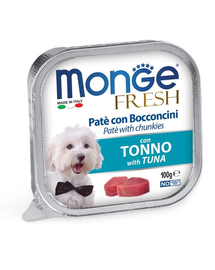 MONGE Fresh Dog Tonhalas pástétom 100 g
