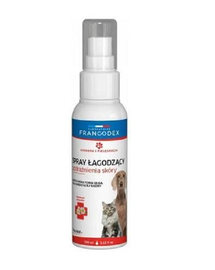FRANCODEX Bőrirritáció elleni spray kutyáknak/macskáknak 100ml