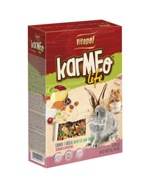 VITAPOL Gyümölcs-zöldség eledel hörcsögöknek  és nyulaknak 340g