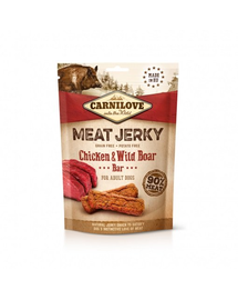 CARNILOVE Meat Jerky Chicken & wild boar 100g