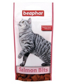 BEAPHAR Salmon Bits Lazacos lazacmentesítő finomságok 35 g