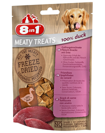 8IN1 Meaty Treats ízletes jutalomfalat és kiegészítő táplálék kutyájának 50 g