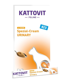 KATTOVIT Urinary Cream 6x15g Csirke krém macska jutalomfalat