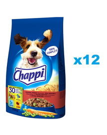 CHAPPI Szárazeledel marhahússal 12x500g felnőtt kutyáknak