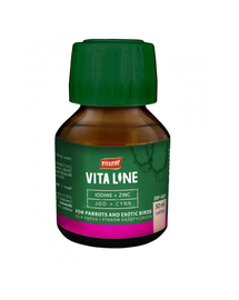 VITAPOL Vitaline Cynk + jód egzotikus madarak számára 50ml