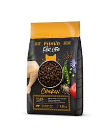 FITMIN Cat For Life Adult Chicken 1,8 kg felnőtt macskáknak csirkével