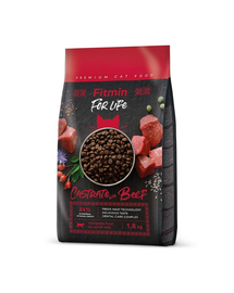 FITMIN Cat For Life Castrate Beef 1,8 kg ivartalanított macskáknak marhahússal