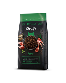 FITMIN Cat For Life Adult Lamb 8 kg felnőtt bárányos macskák számára