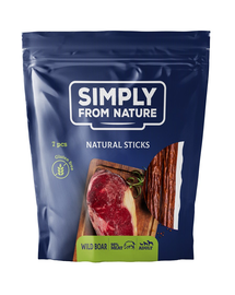 SIMPLY FROM NATURE Nature Sticks with wild boar 7 pcs.