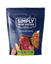 SIMPLY FROM NATURE Training Treats with deer 300 g