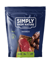 SIMPLY FROM NATURE Sausages with deer 300 g
