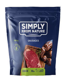 SIMPLY FROM NATURE Sausages with deer 200 g