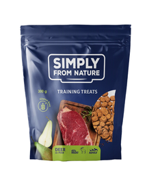 SIMPLY FROM NATURE Training Treats with deer meat and pear 300 g