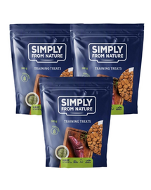 SIMPLY FROM NATURE Training Treats with hare meat and green tea 3 x 300 g