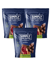 SIMPLY FROM NATURE Sausages with wild boar 3 x 300 g