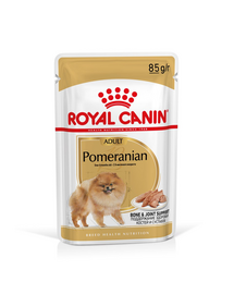 ROYAL CANIN Pomeranian Adult Pástétom felnőtt pomerániai kutyáknak 48x85g