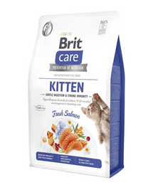 BRIT CARE Grain-Free Kitten Immunity 2 kg hipoallergén formula cicáknak