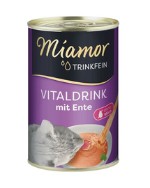MIAMOR Trinkfein Kacsa leves macskáknak 135 g