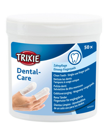 TRIXIE Dental Care tiszta fogak lábujjhegyek 50 db