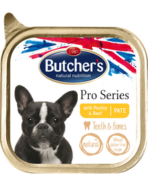 BUTCHER'S Pro Series baromfi/marhahús pástétom 150 g