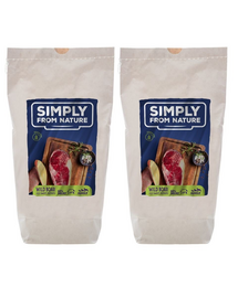 SIMPLY FROM NATURE Oven Baked Dog Food with wild boar 2x1,2 kg