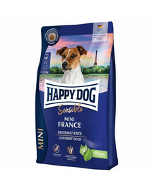 HAPPY DOG Sensible Mini France 4kg kacsával