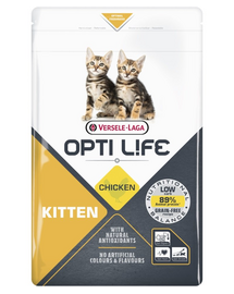 VERSELE-LAGA Opti Life Kitten Chicken 1 kg cicák számára