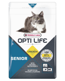 VERSELE-LAGA Opti Life Cat Senior Chicken 2.5 kg idős macskák számára