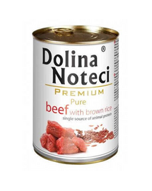 DOLINA NOTECI Prémium pure marhahús rizzsel 800g