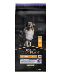 PURINA PRO PLAN All Sizes Adult Performance 14 kg