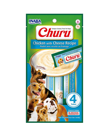 INABA Churu Chicken with cheese 4x14g kurczak z serem dla psa