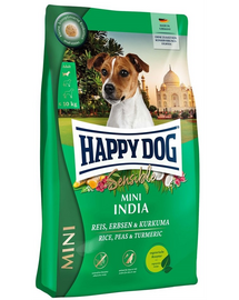 HAPPY DOG Sensible Mini India 4kg borsó, rizs és kurkuma
